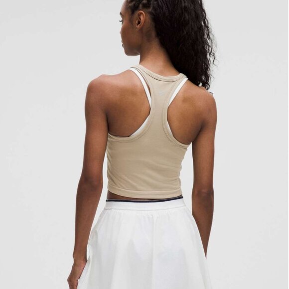 #94 Lululemon NWT Swiftly Tech Cropped Racerback Tank 2.0 Size 14 - Picture 2 of 5